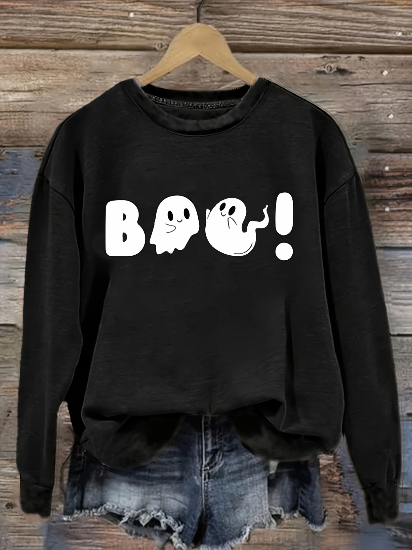 Costumes - Women's Casual Long Sleeve Crew Neck