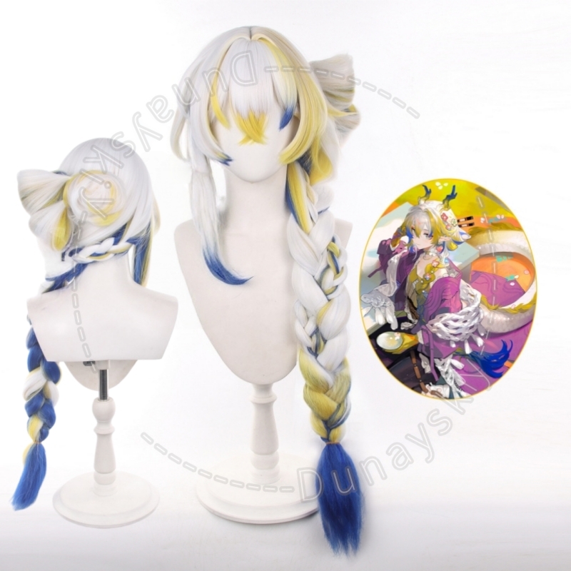 Arknights Shu Lunar New Year L - Anime Cosplay Wig Heat Resistant 评论和价格