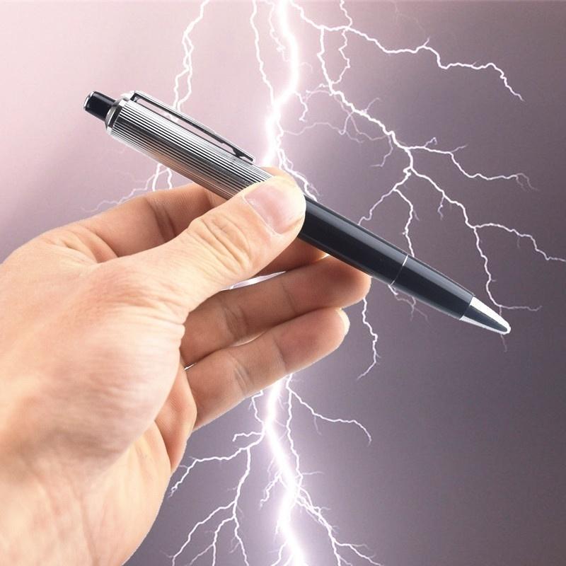 Creative Fancy Ball Point Pen  - Shock Pen Prank Toy 评论和价格
