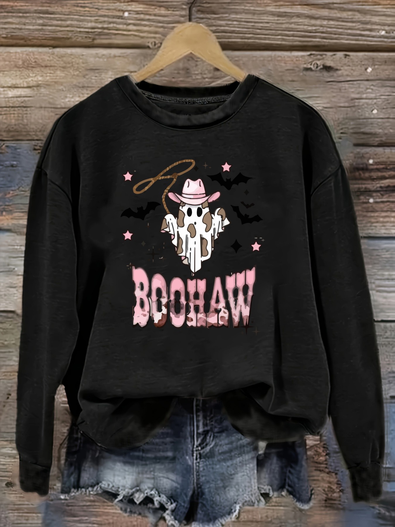 Women's Casual Long Sleeve Cre - Costumes 评论和价格