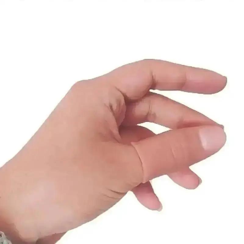 5Pcs/Set Hot Fakes Soft Thumb  - Thumb Tip Magic Trick Set 评论和价格