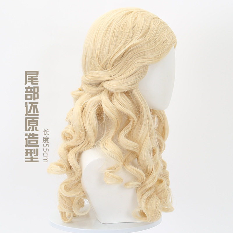 Identity V Little Girl Source  - Anime Cosplay Wig Heat Resistant 评论和价格