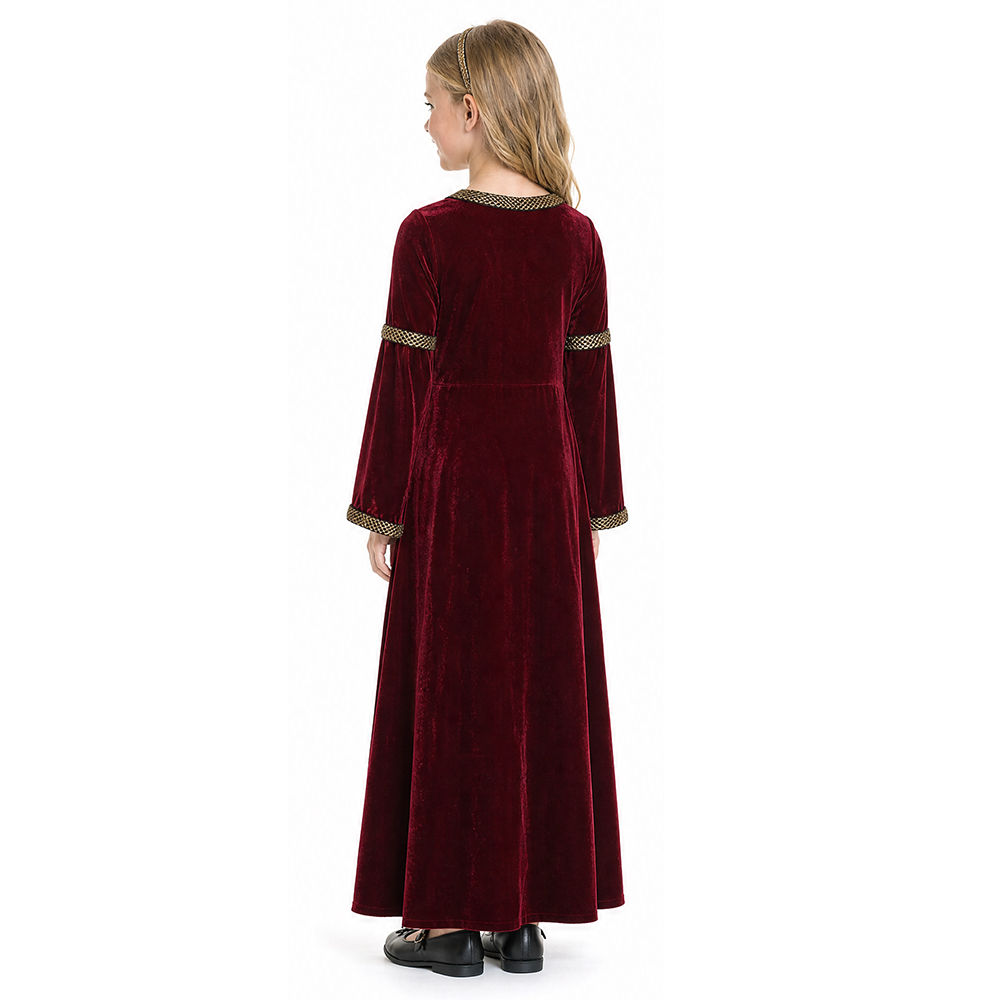 Medieval Renaissance Style Vel - Medieval Renaissance Dress Women 评论和价格