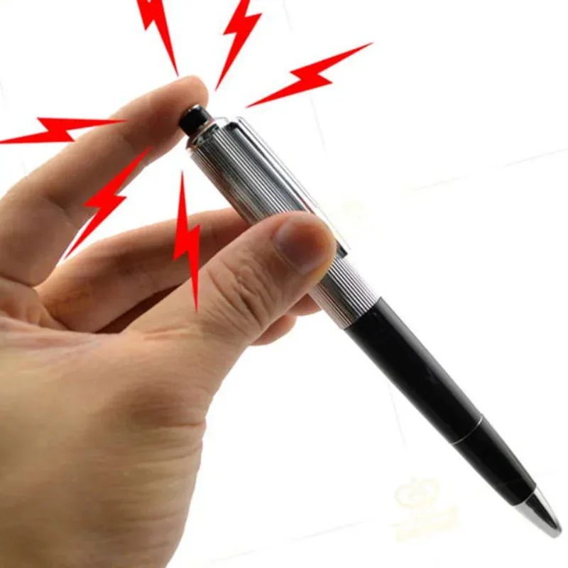 1Pcs Creative Electric Shock P - Shock Pen Prank Toy 评论和价格