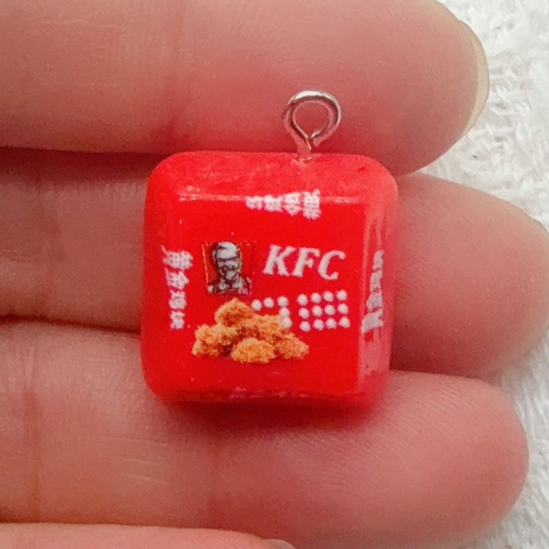 10pcs cartoon resin food bag k - Novelty Gifts 评论和价格