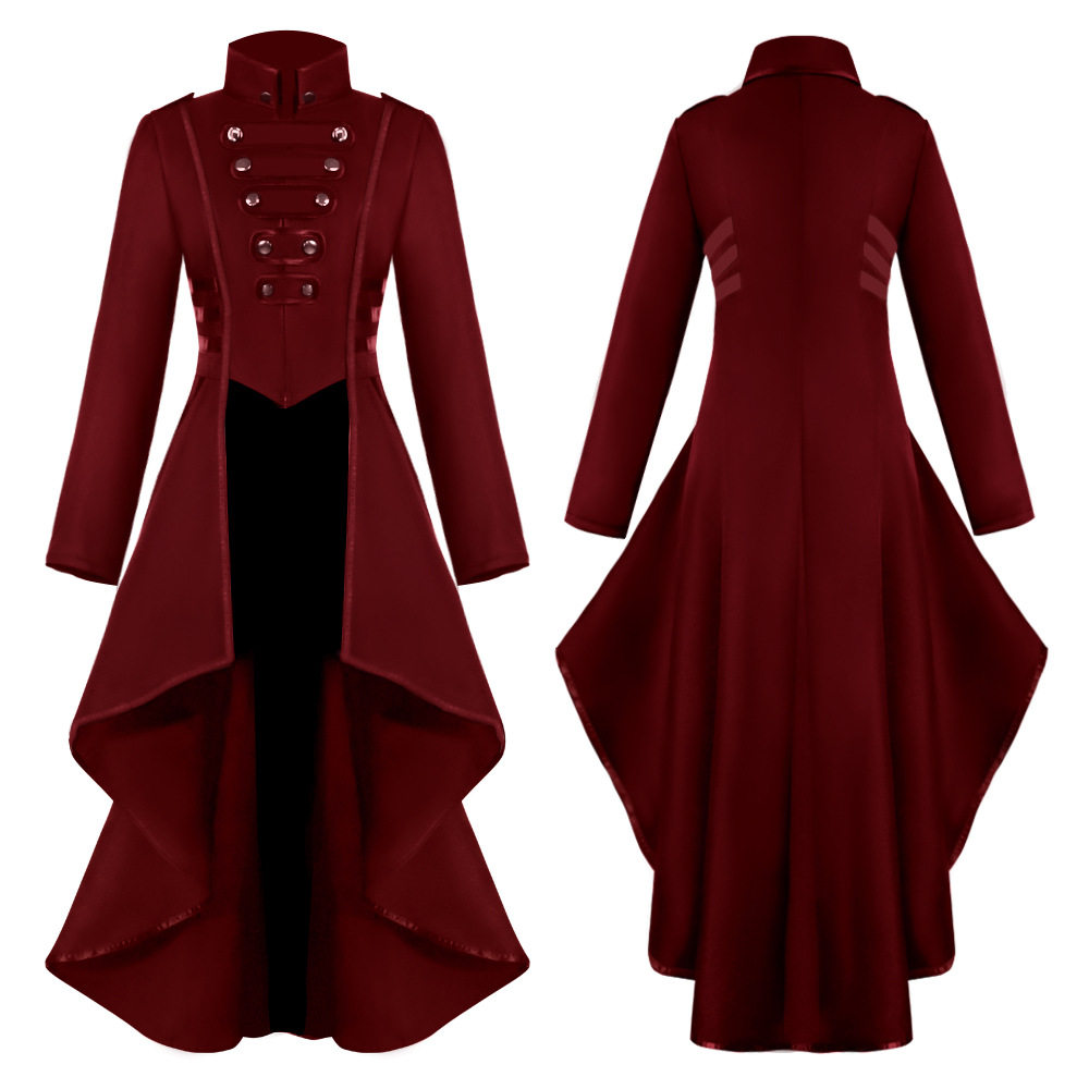Gothic Pirate Dresses Hallowee - Medieval Renaissance Dress Women 评论和价格