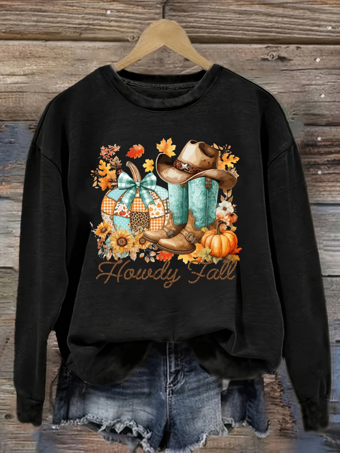 Women's Casual Long Sleeve Cre - Costumes 评论和价格