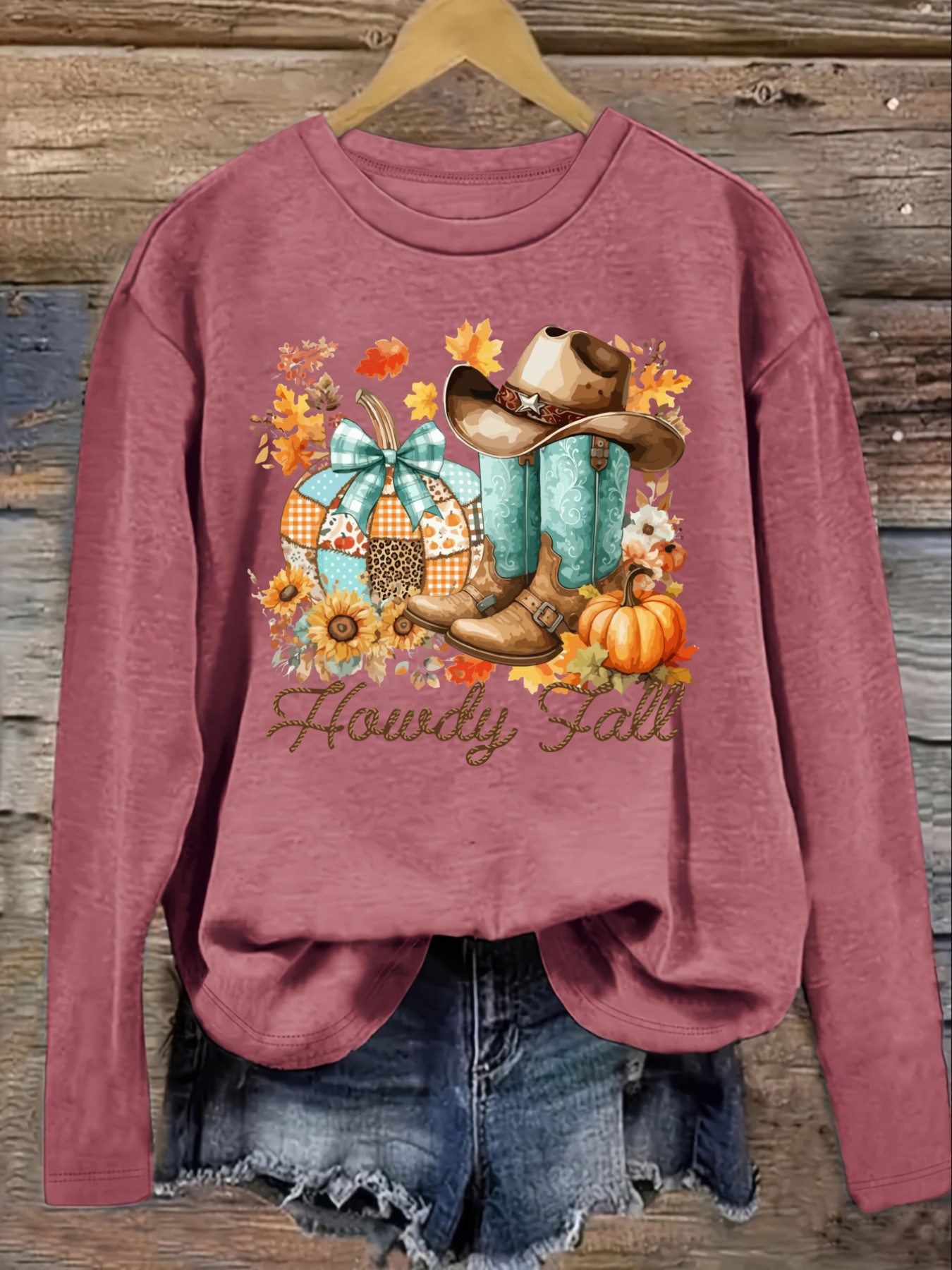 Women's Casual Long Sleeve Cre - Costumes 评论和价格