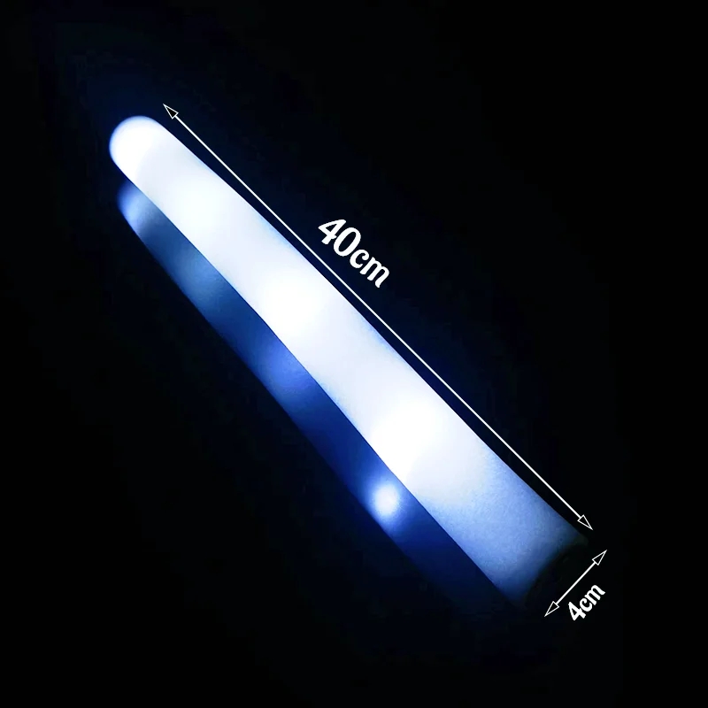 30Pcs LED Foam Sticks White Li - Flashing Led Foam Sticks Party 评论和价格