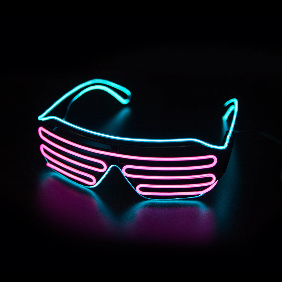 LED Glowing Glasses Gafas Lumi - Glow In The Dark Party Glasses 评论和价格