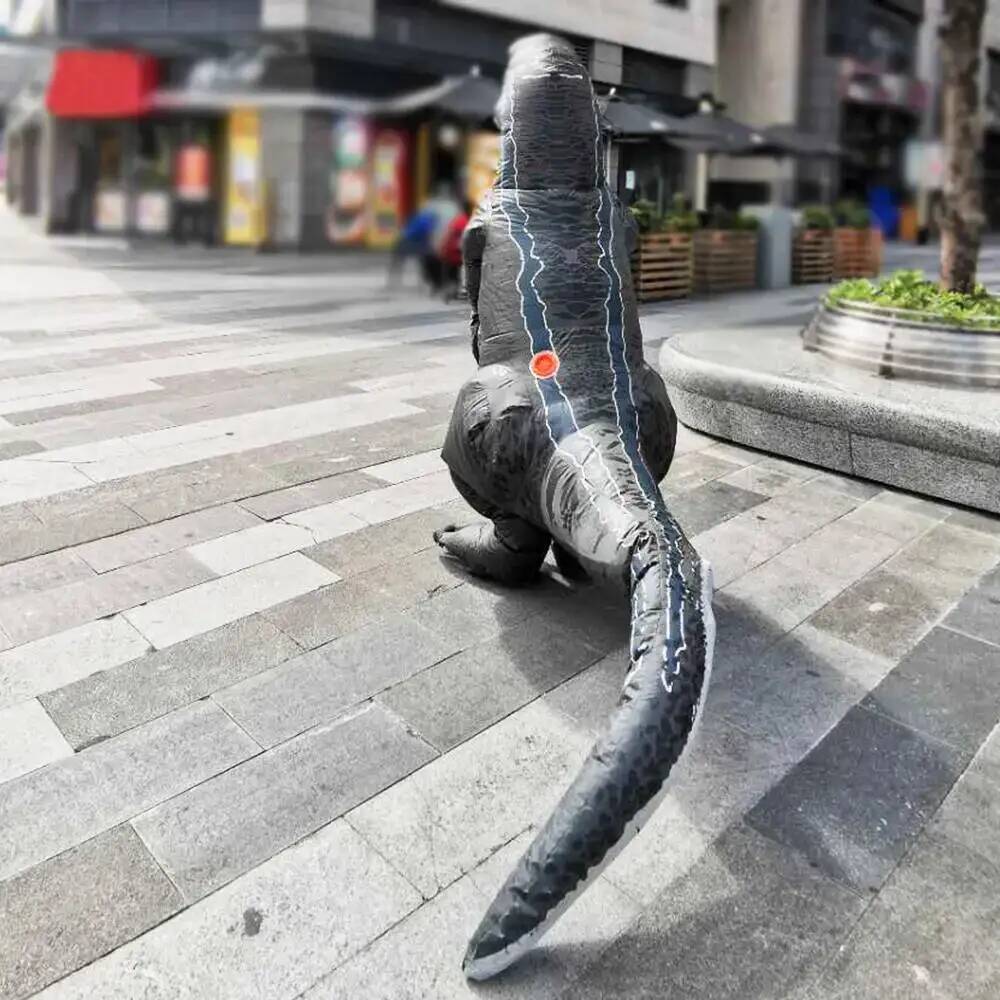 T-REX Adult Inflatable Hot Vel - Inflatable Dinosaur Costume Adult 评论和价格