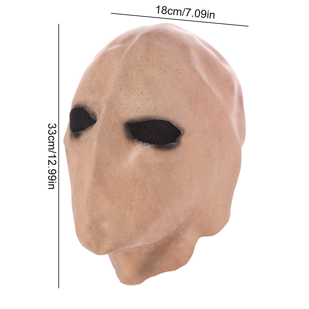 Faceless Man Halloween Slender - Latex Alien Mask Realistic 评论和价格