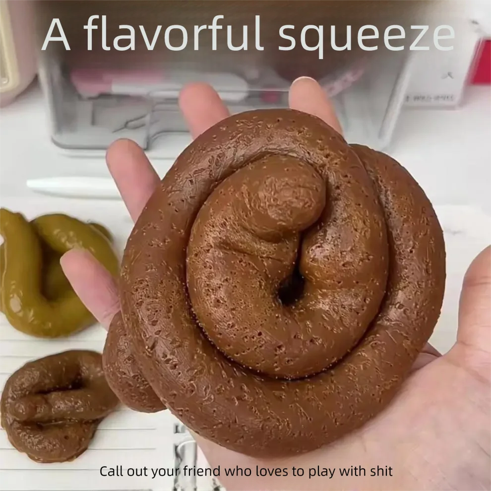 Funny Prank Poop Squishy Toy - - Fake Poop Gag Gift 评论和价格