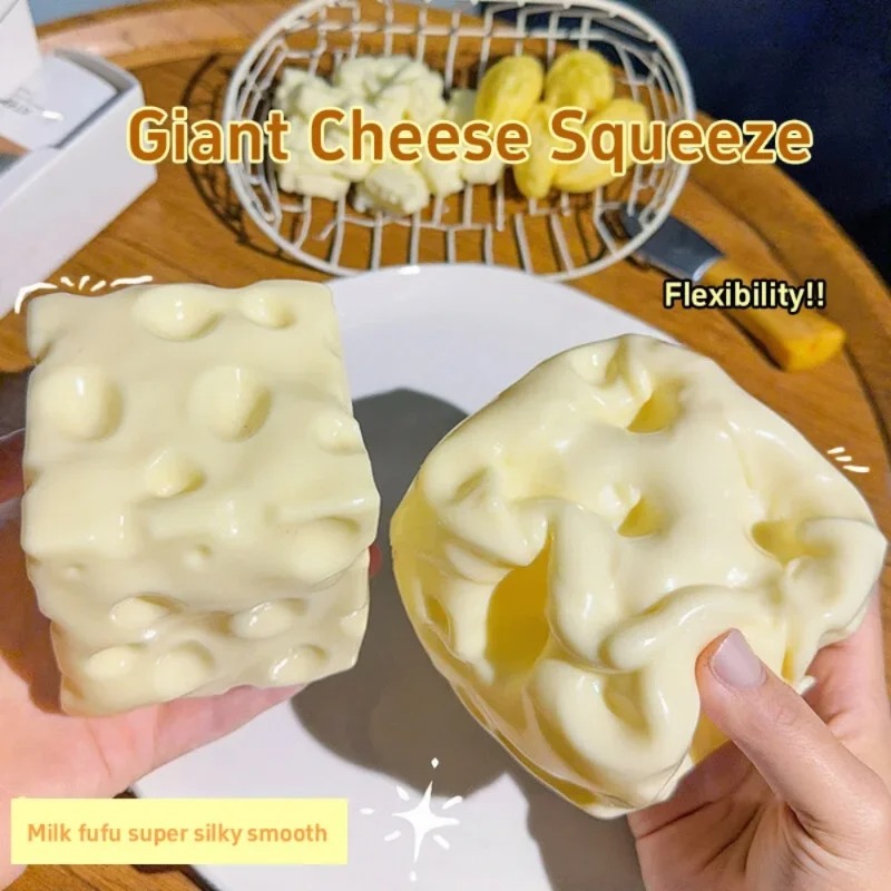 Taba Squishy Cheese Cube Stres - Novelty Gifts 评论和价格
