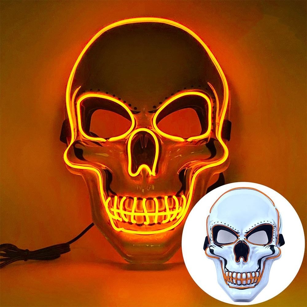 Fashion Horror Halloween Skull - Led Purge Mask Halloween 评论和价格