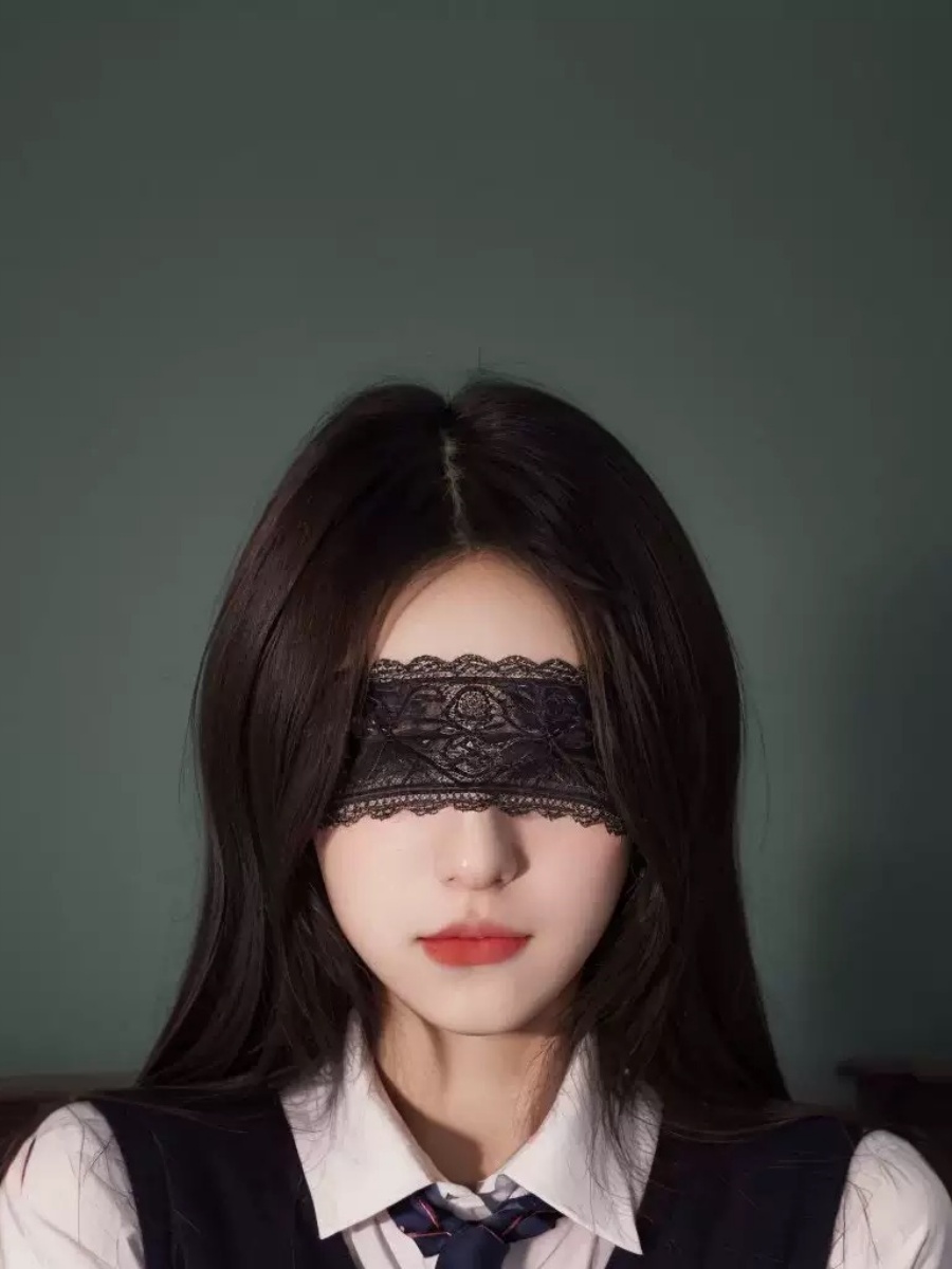 Sexy Lace Eye Mask Black Flora - Party Supplies 评论和价格