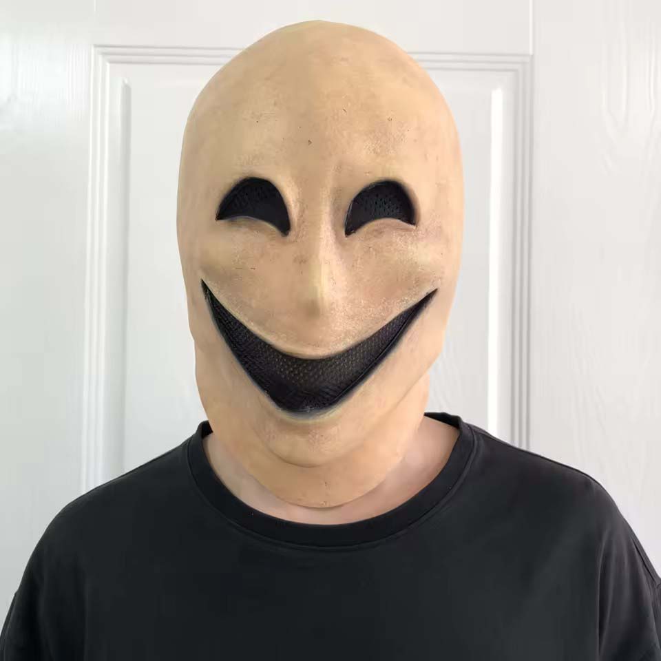 Faceless&Smile Man Halloween S - Latex Alien Mask Realistic 评论和价格
