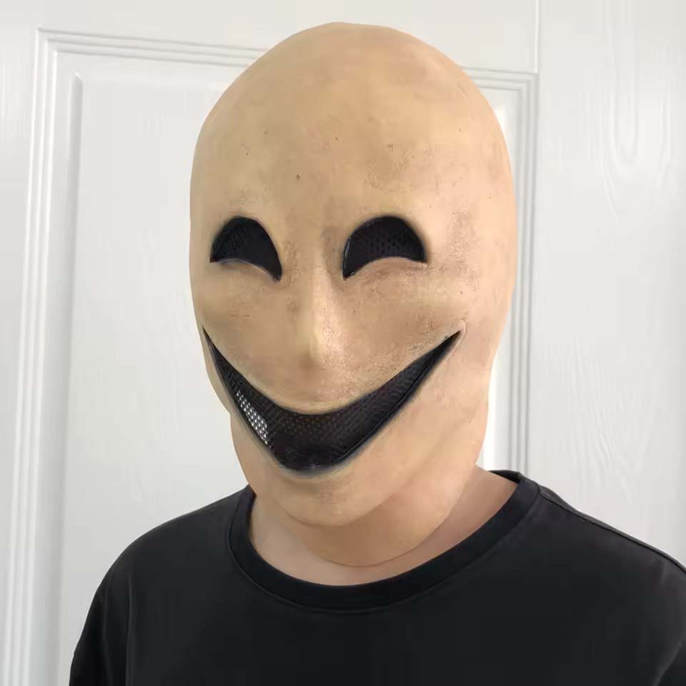 Faceless&Smile Man Halloween S - Latex Alien Mask Realistic 评论和价格