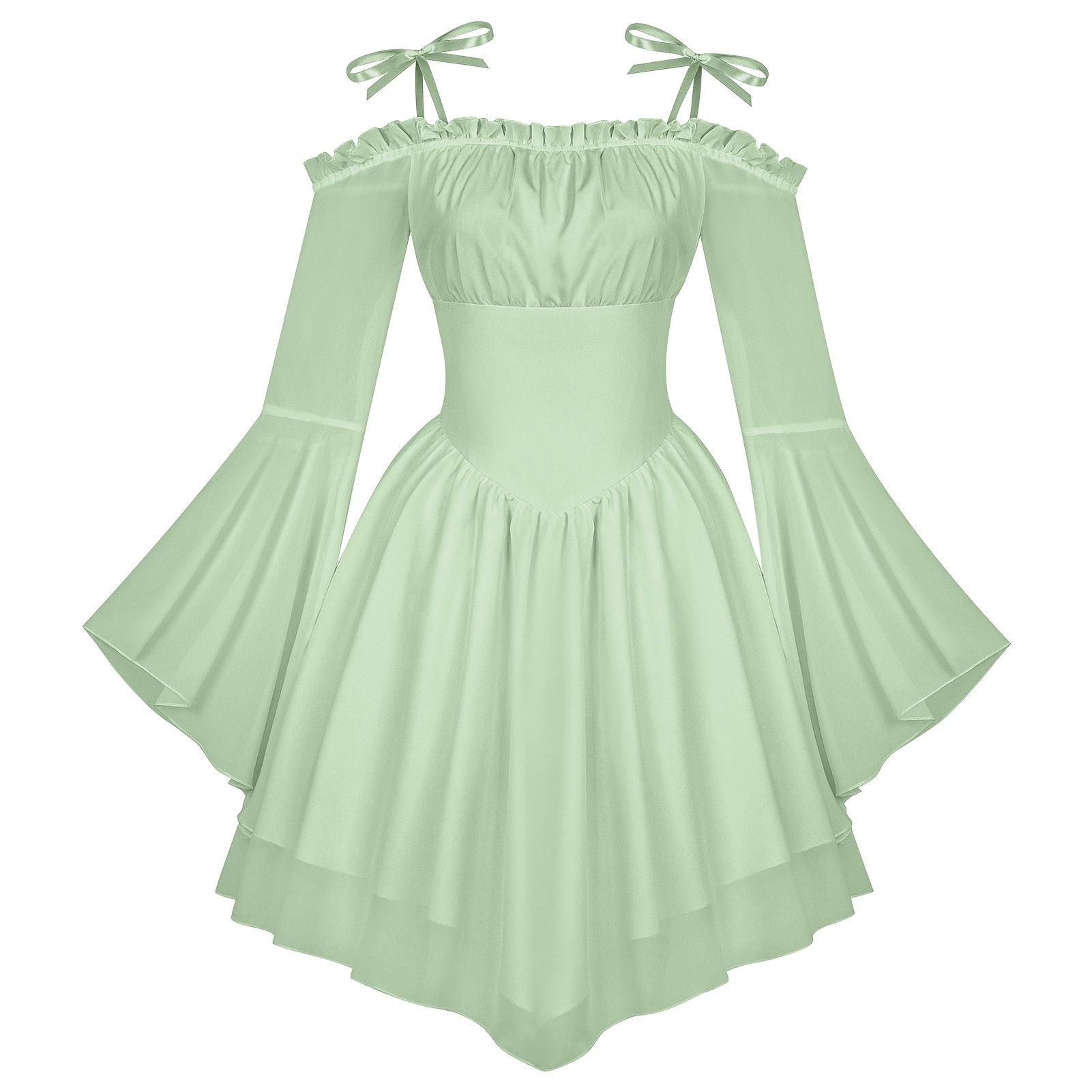Medieval Renaissance Cosplay D - Medieval Renaissance Dress Women 评论和价格