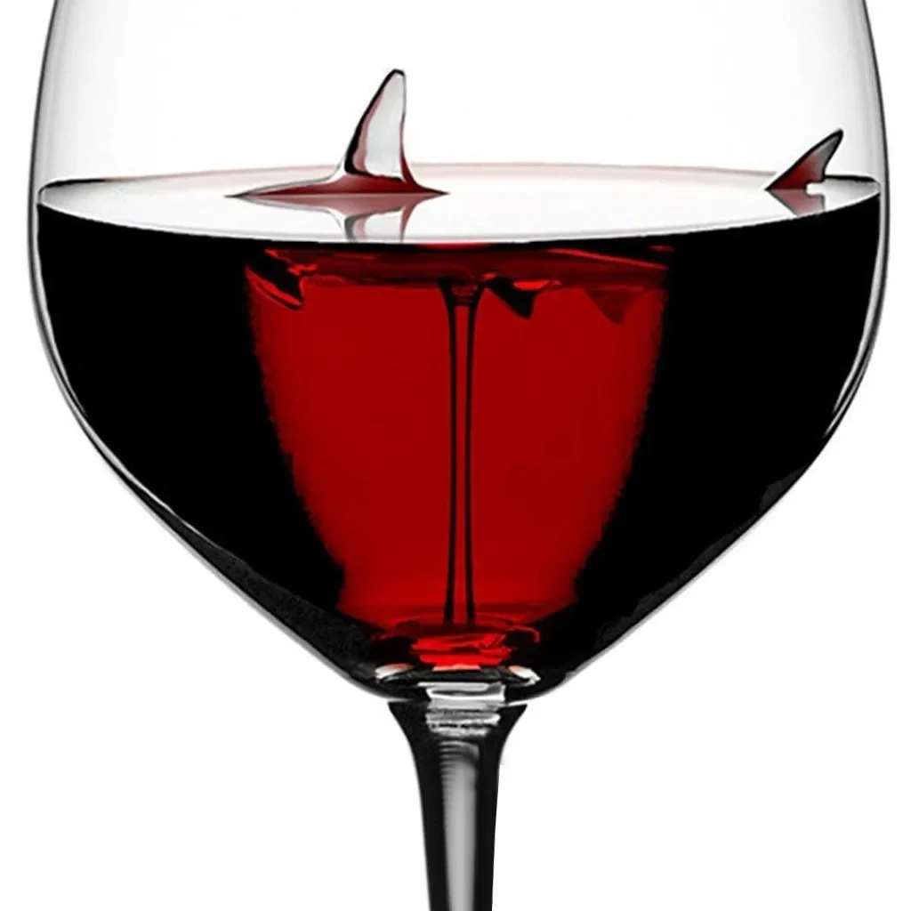 Shark Wine Glasses Cup Europea - Glow In The Dark Party Glasses 评论和价格