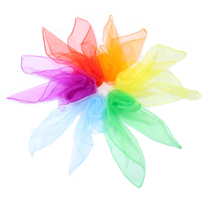 10/12Pcs Square Juggling Silk  - Magic Tricks 评论和价格