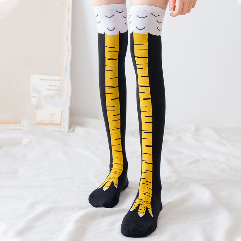 Funny Chicken Paw Stocking Ove - Funny Chicken Leg Socks 评论和价格