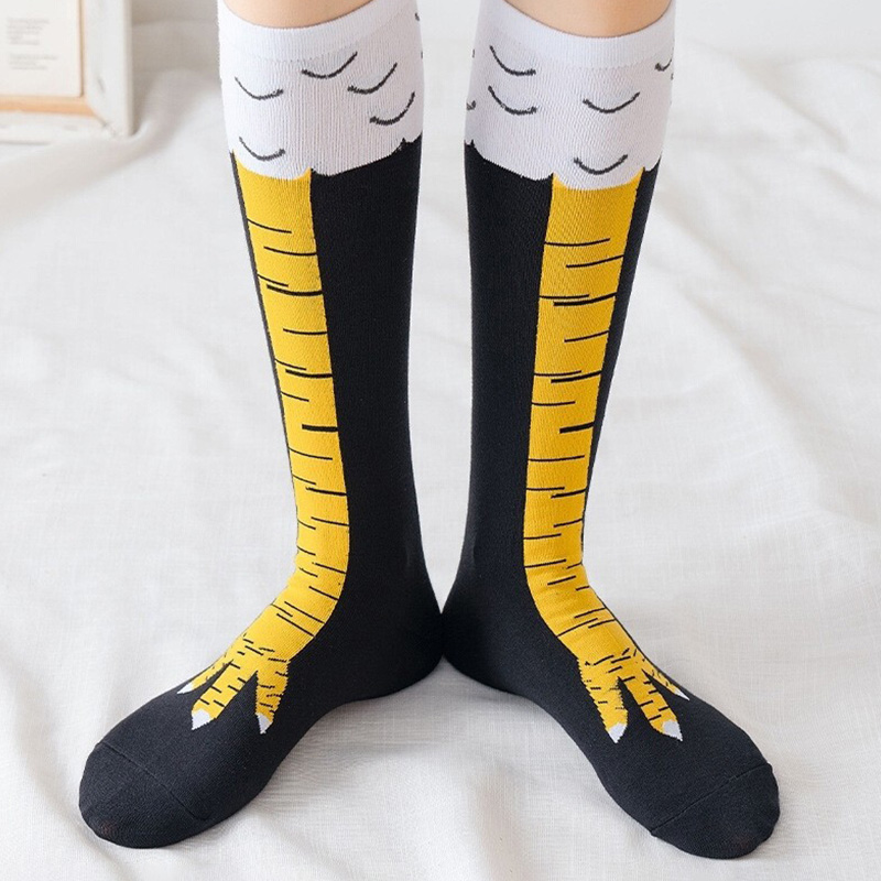 Funny Chicken Paw Stocking Ove - Funny Chicken Leg Socks 评论和价格