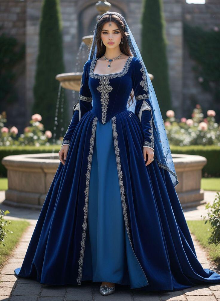 Medieval Tudor Royal Renaissan - Medieval Renaissance Dress Women 评论和价格
