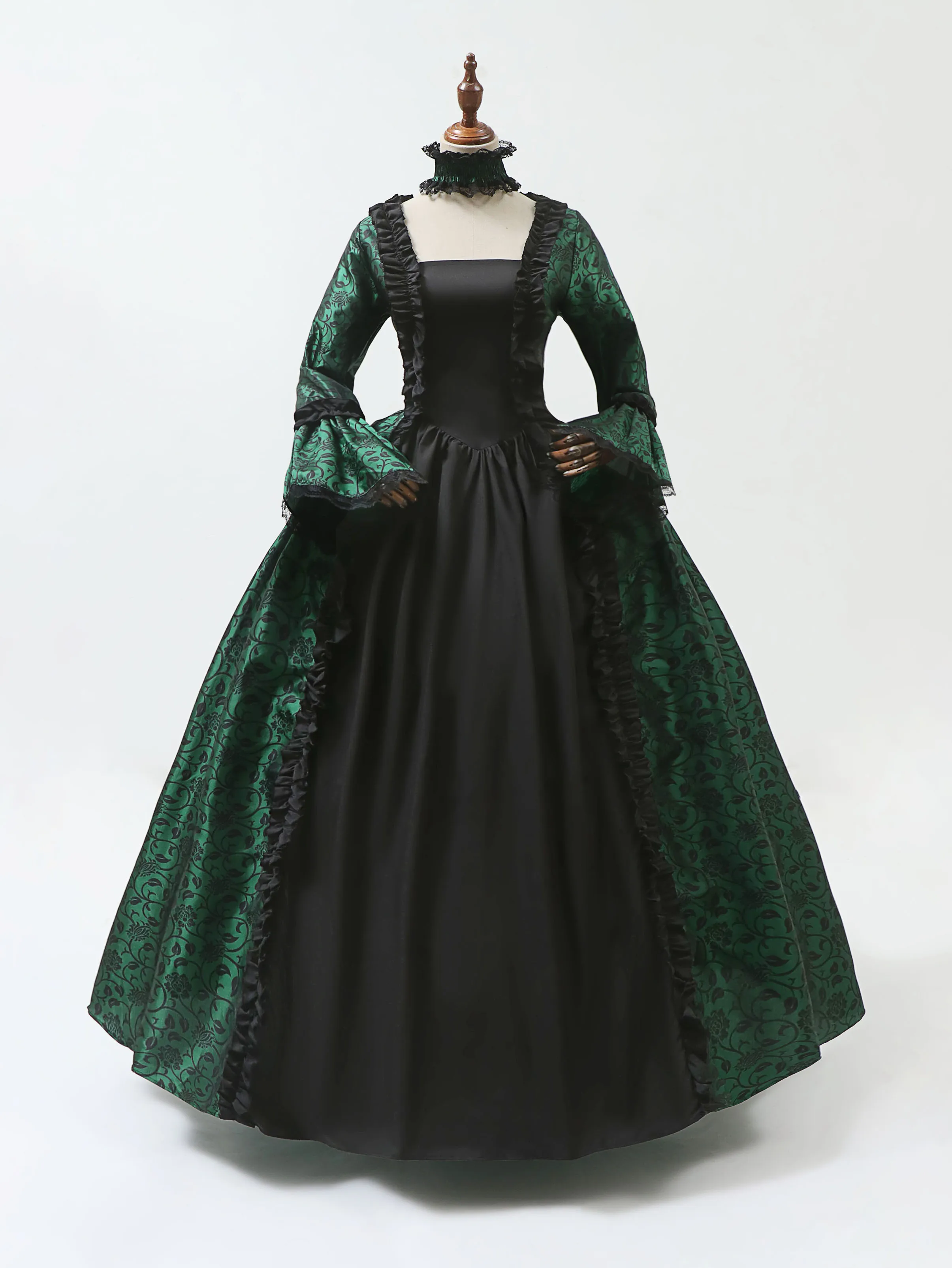 Cosplay Marie Antoinette Dress - Medieval Renaissance Dress Women 评论和价格