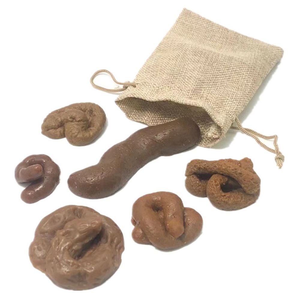 6Pcs Joke Tricky Toys Gadget S - Fake Poop Gag Gift 评论和价格