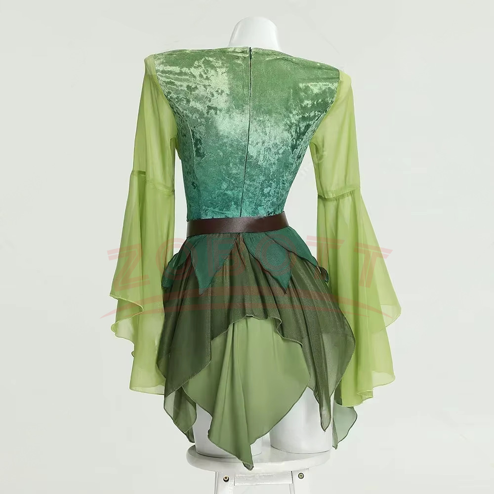 Women's Elf Medieval Green Fai - Medieval Renaissance Dress Women 评论和价格