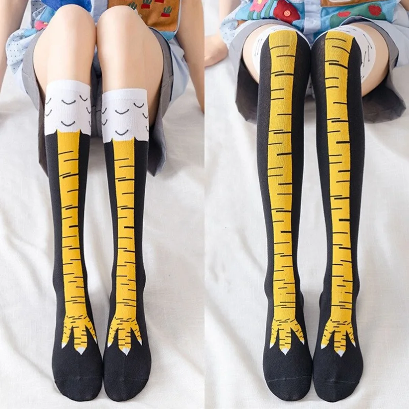 Funny Chicken Paw Stocking Ove - Funny Chicken Leg Socks 评论和价格