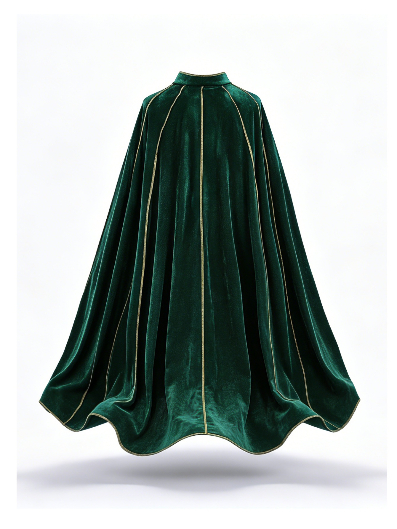 Women Vintage Green Velvet Cap - Medieval Renaissance Dress Women 评论和价格