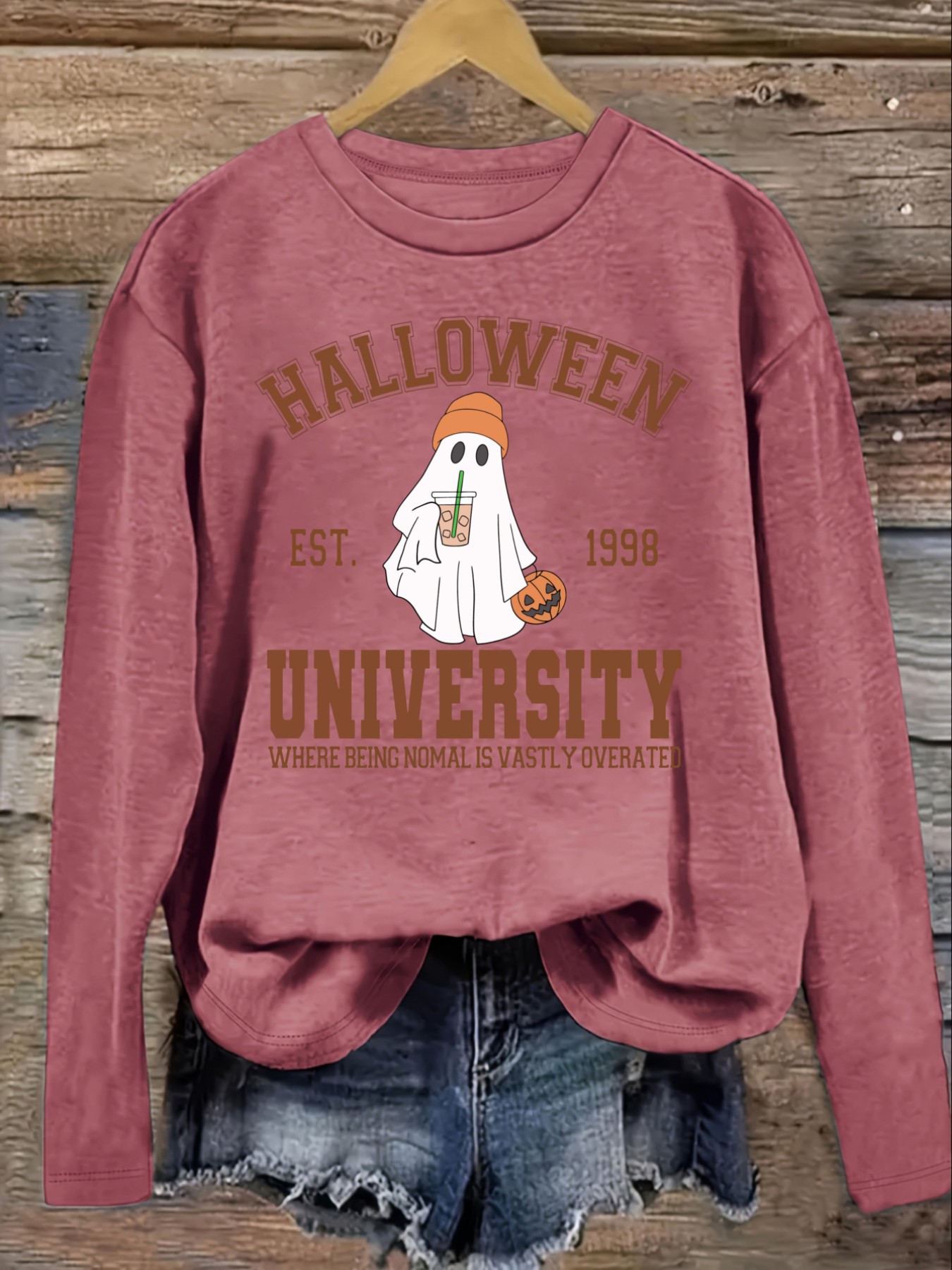 Women's Casual Long Sleeve Cre - Costumes 评论和价格