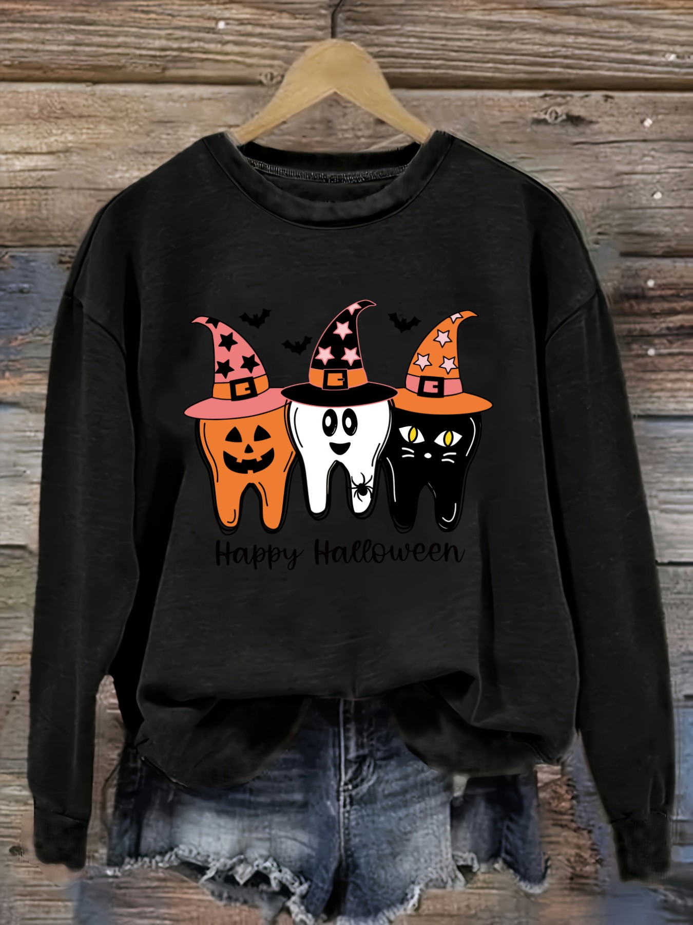 Women's Casual Long Sleeve Cre - Costumes 评论和价格