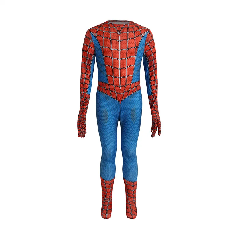 Unisex Kids Superhero Costume  - Spiderman Jumpsuit Kids 评论和价格