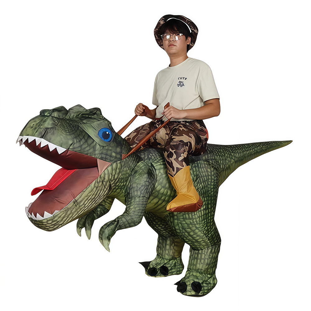 Adult Inflatable Spotted Dinos - Inflatable Dinosaur Costume Adult 评论和价格