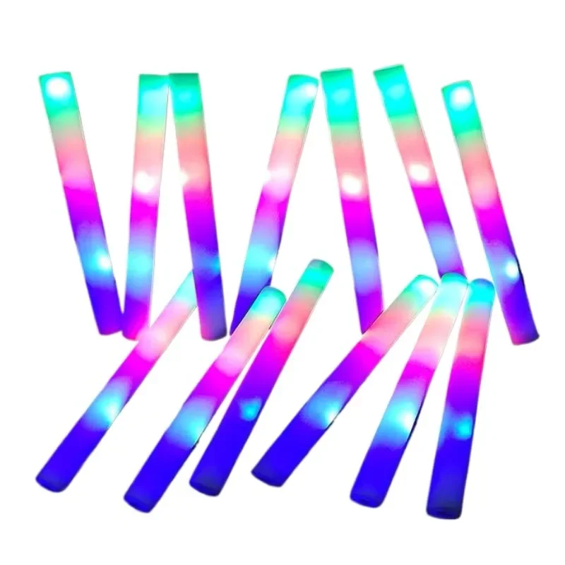 120PCS LED Foam Glow Sticks Gl - Flashing Led Foam Sticks Party 评论和价格