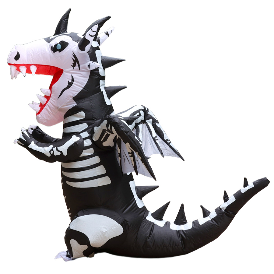 Halloween Inflatable Dinosaur  - Inflatable Dinosaur Costume Adult 评论和价格
