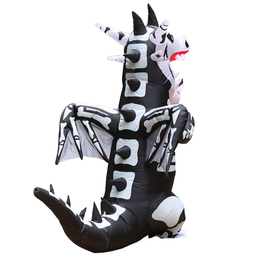 Halloween Inflatable Dinosaur  - Inflatable Dinosaur Costume Adult 评论和价格