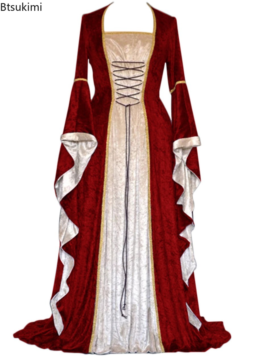 Women's Renaissance Medieval R - Medieval Renaissance Dress Women 评论和价格